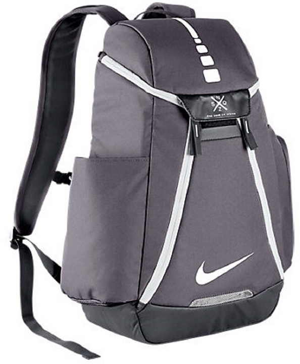 nike elite backpack black and white